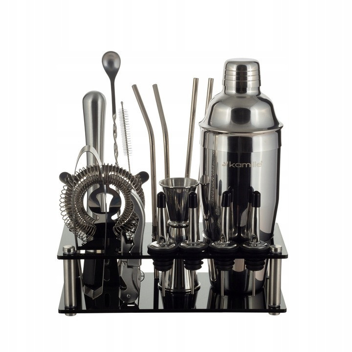 Набор для бара и коктейлей 17 предметов Kamille KM 7763 Одесса - изображение 1