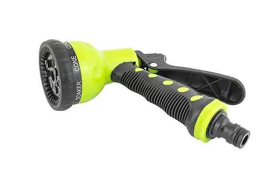 Пистолет для полива MASTERTOOL SOFT LINE ½" 7 режимов TPR покрытие 92-9304 Харків