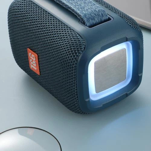 Колонка портативная Bluetooth T&G TG339 blue синяя Київ - зображення 3