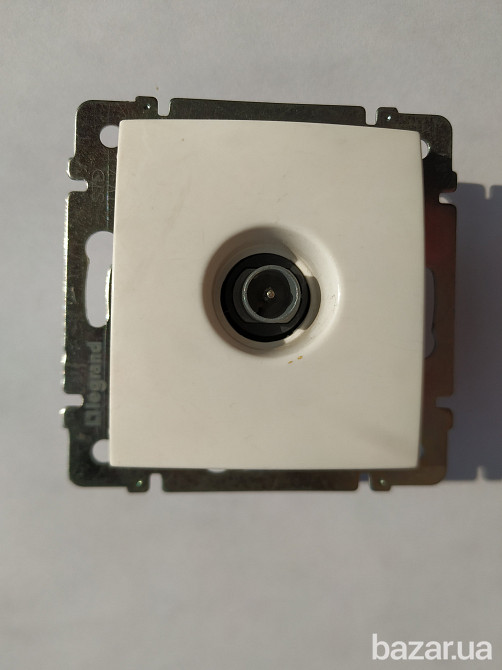 Valena Classic - Розетка TV оконечная, 10дБ (774430), белая Київ - зображення 1