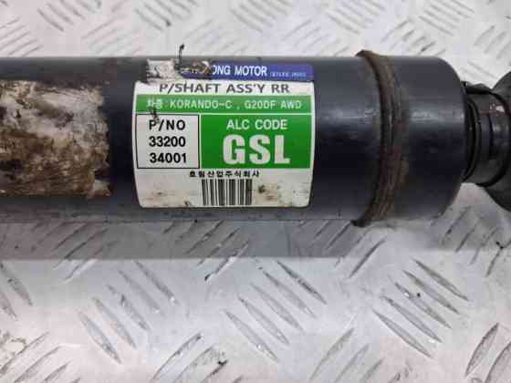 Вал карданный SsangYong Korando 2010-2019 3320034000 (Арт. 68565) Київ