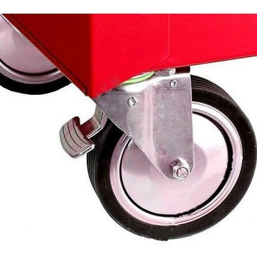 Тележка инструментальная на колесах 5 секций TORIN TBR-L4005-X Харків - зображення 3