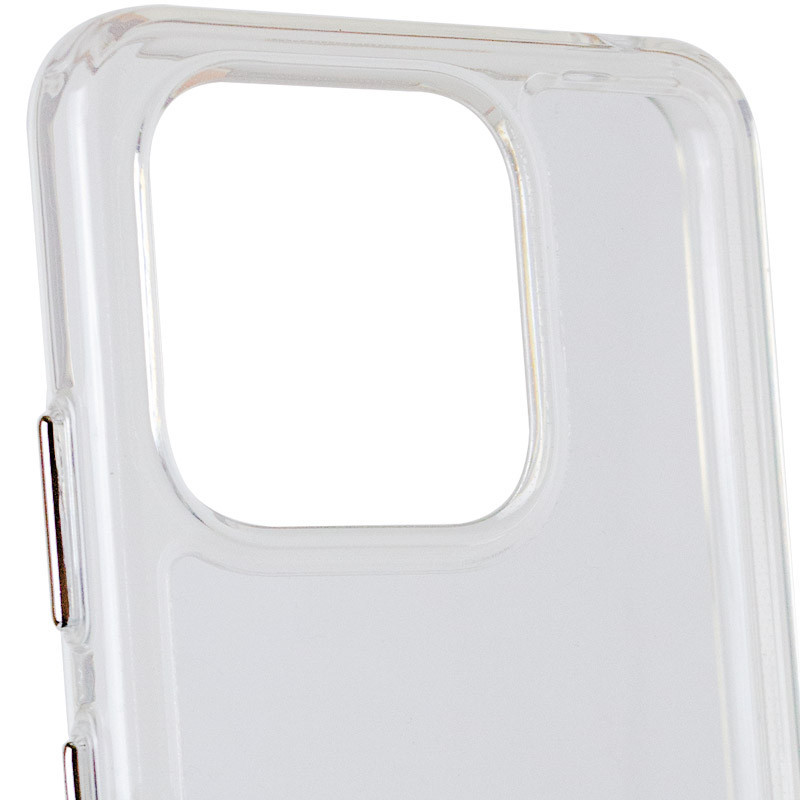 Чехол TPU+PC Clear 2.0 mm metal buttons для Xiaomi Poco M6 Pro 5G Херсон - зображення 10