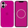 Чехол Silicone case (AAA) with Magsafe and Animation (button) для Apple iPhone 16 Plus (6.7") Херсон