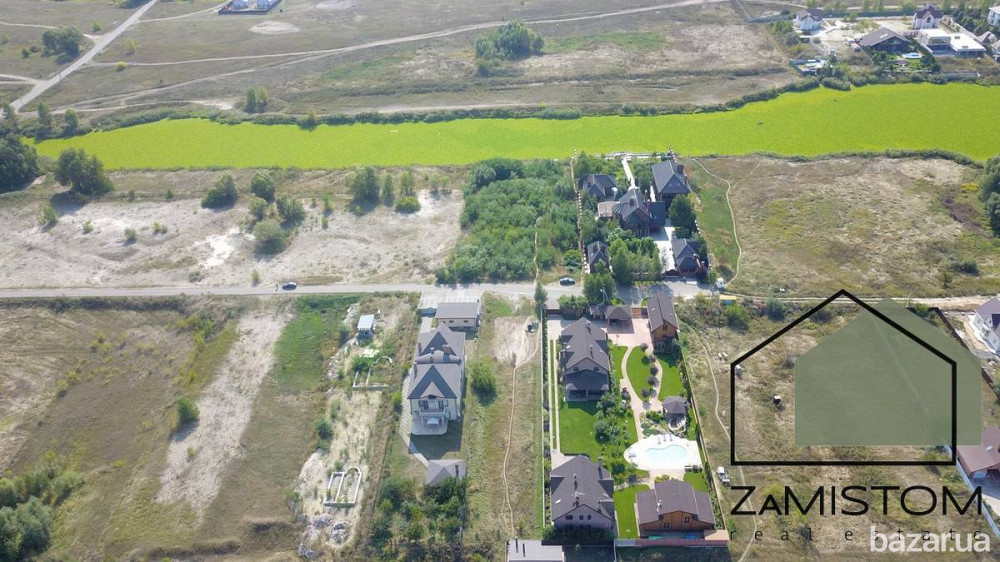 Продам ділянку 25 соток в селі Вишеньки, 500м від Золоче, р-н. 3-й шлюз, вихід на воду з власним пля Бориспіль - зображення 3