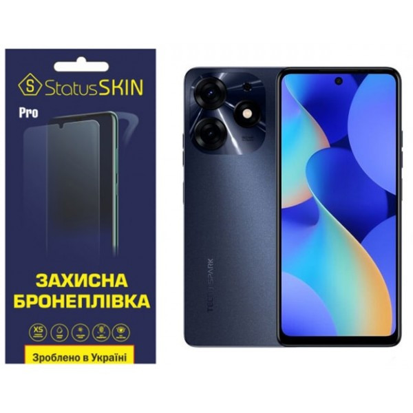 Поліуретанова плівка StatusSKIN Pro на екран Tecno Spark 10 Pro Матова (Код товару:31117) Харків - зображення 1