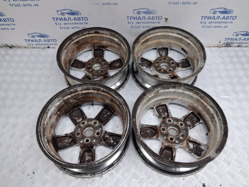 Диски титан комплект R17 Mitsubishi Outlander CU 2.4 БЕНЗИН 4G69 2003 (б/у) Киев - изображение 6