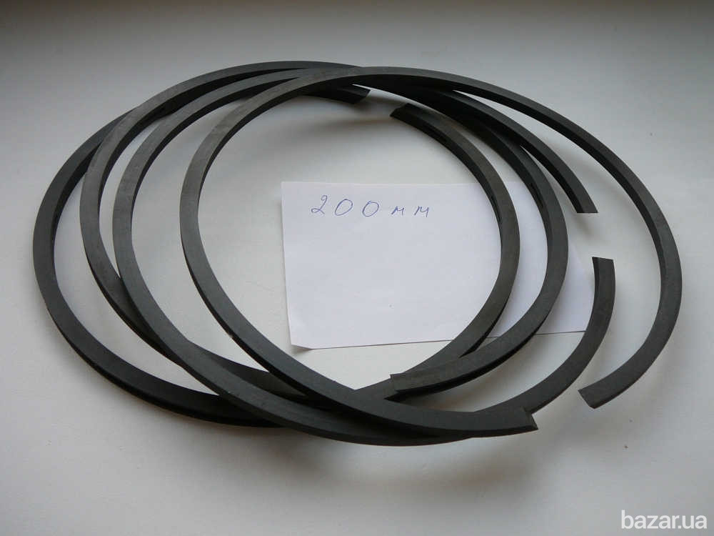  Кольца поршневые компрессоров ВП-10/8, 2ВМ2,5-12/9 Полтава - зображення 1