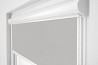 Рулонна штора Rolets Роял 2-815-550 55x170 см закритого типу Світло-сіра Київ
