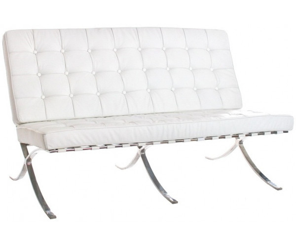 Диван Барселона 3-х місцевий білий колір Днепр - изображение 1