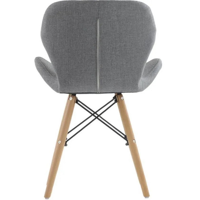 Стул Стар мягкий серая ткань Днепр - изображение 7