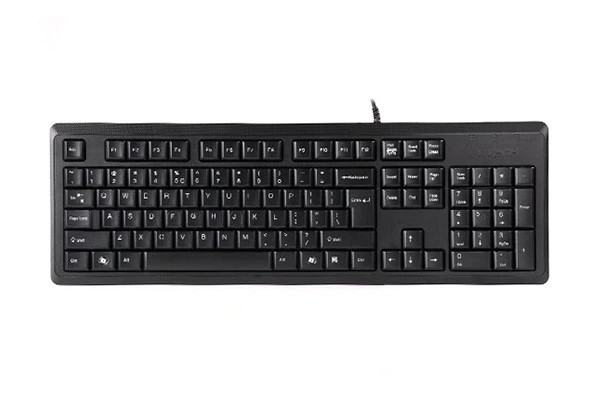 Клавиатура компьютерная проводная A4Tech KR-92USB(Black) черная Київ - зображення 2