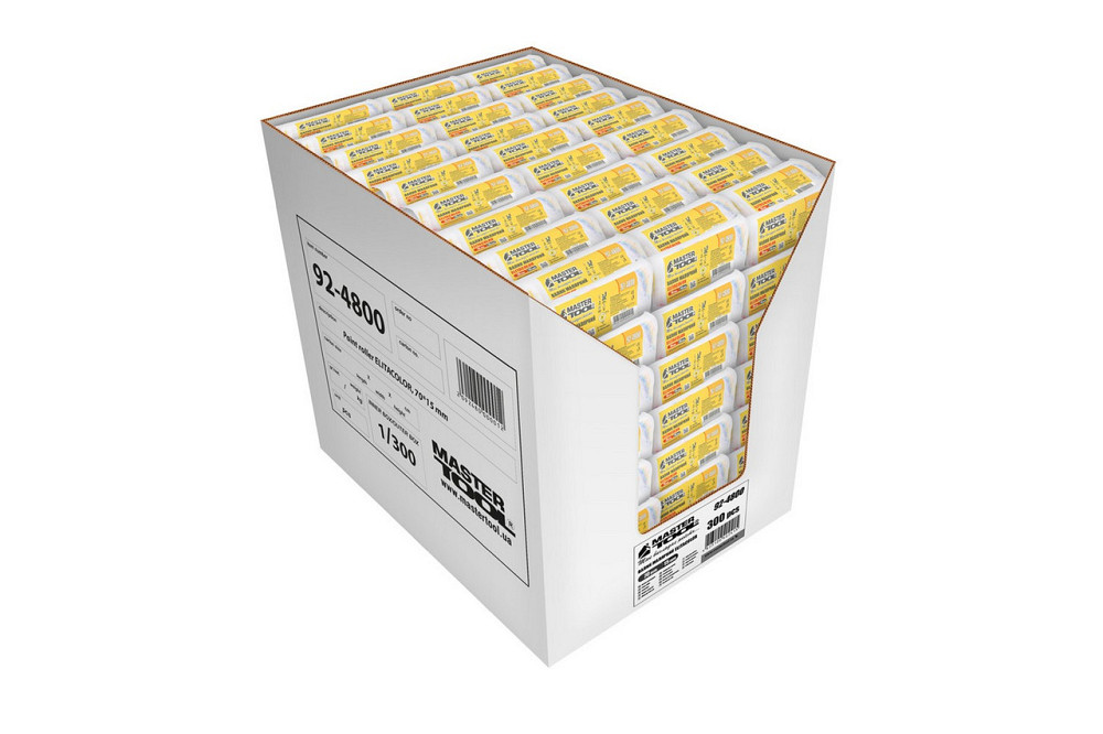 Валик малярный MASTERTOOL Elitacolor 15/70/11 мм Ø 6 мм 92-4800_Р Харьков - изображение 4