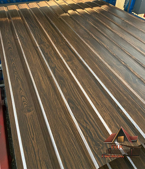 Профнастил під дерево, металопрофіль, профлист Киев - изображение 1