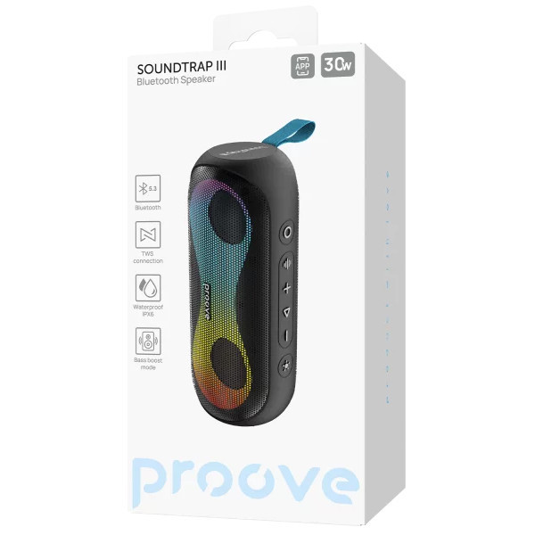Колонка Proove SoundTrap III 30W (APP) Black (PSST3001AP01) Харків - зображення 6