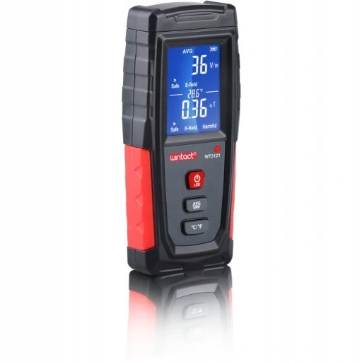 Детектор электромагнитного излучения (магнитометр) (1-1999В/м, 0,01-99,9μt) WINTACT WT3121 Харьков - изображение 7