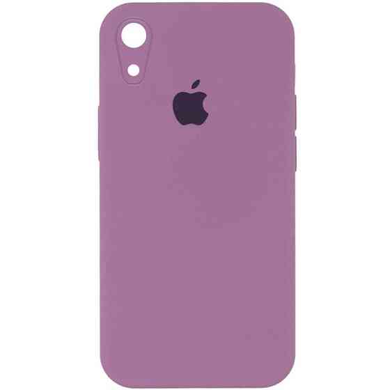 Чехол Silicone Case Square Full Camera Protective (AA) для Apple iPhone XR (6.1") Херсон