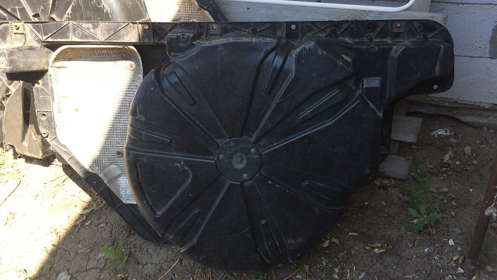 Б/у пол багажника Renault Megane 2, 8200010027, Рено Меган 2, ниша запасного колеса , Кропивницкий - изображение 1