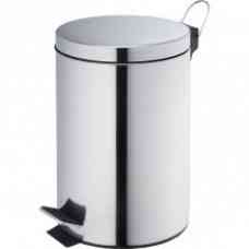 Ведро из нержавеющей стали с педалью, полированное Киев