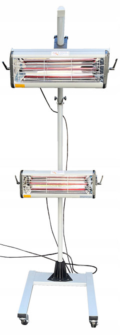 Инфракрасная сушка коротковолновая (2х1000W, 0-60мин,40-100°C, цифровой дисплей) G.I. KRAFT GI15008 Харьков - изображение 4