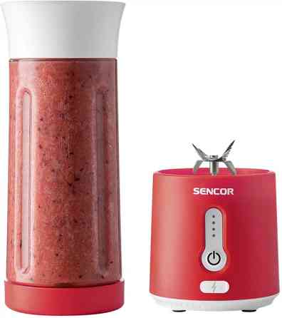 Фитнес-блендер аккумуляторный Sencor SBL134RD 150 Вт красный Киев
