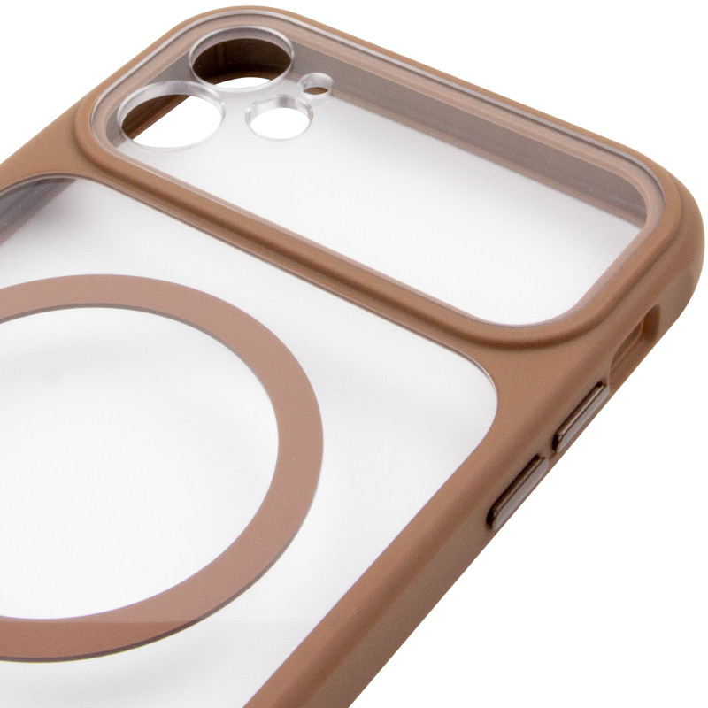 Чехол TPU+PC GETMAN Moon Clear with MagSafe для Apple iPhone 11 (6.1") Херсон - зображення 6