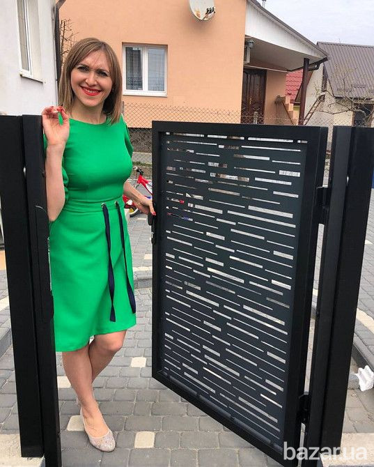 Декор панель ворота калитка,ограждение коттеджа.Киевская область Тараща.Монтаж под ключ Тараща - зображення 5