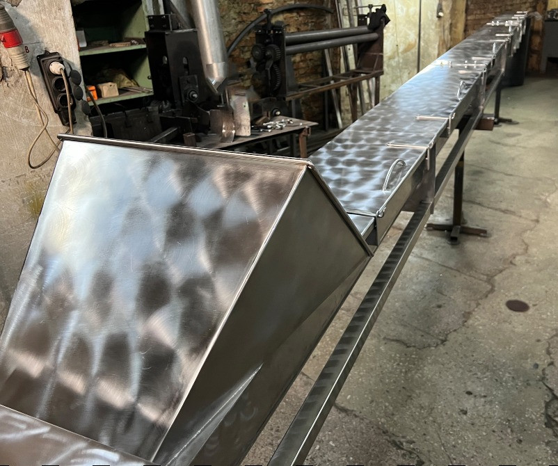 Промышленные шнековые транспортеры из нержавеющей стали для премиксов, порошков, зерна Київ - зображення 2