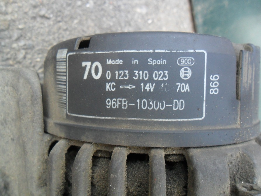 Генератор Форд Ескорт 1.6, 16V, 97 р. Ford 96FB10300DD, Бош 0123310023 Вінниця - зображення 1