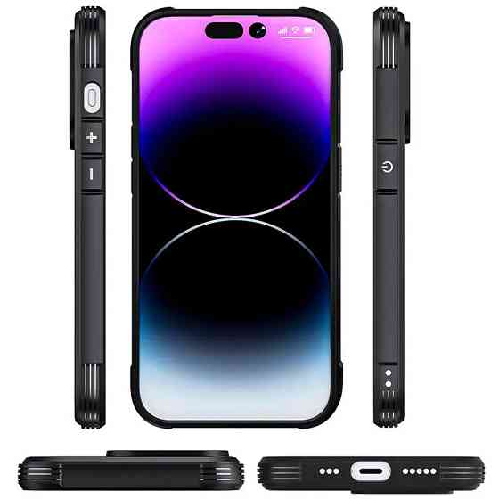 TPU+PC чехол Defense Matte для Apple iPhone 15 Pro (6.1") Херсон
