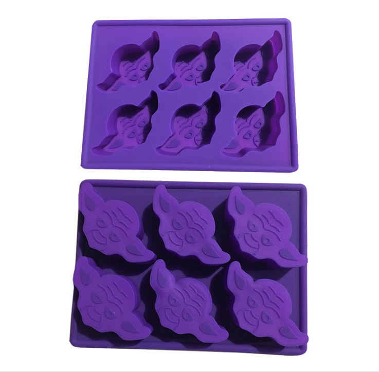 Силиконовая 3 форма для льда Мастер Йода (код 00458) Київ - зображення 1