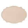 Подставки под тарелку Leeseph 30*43см 4шт беж овальные Одеса