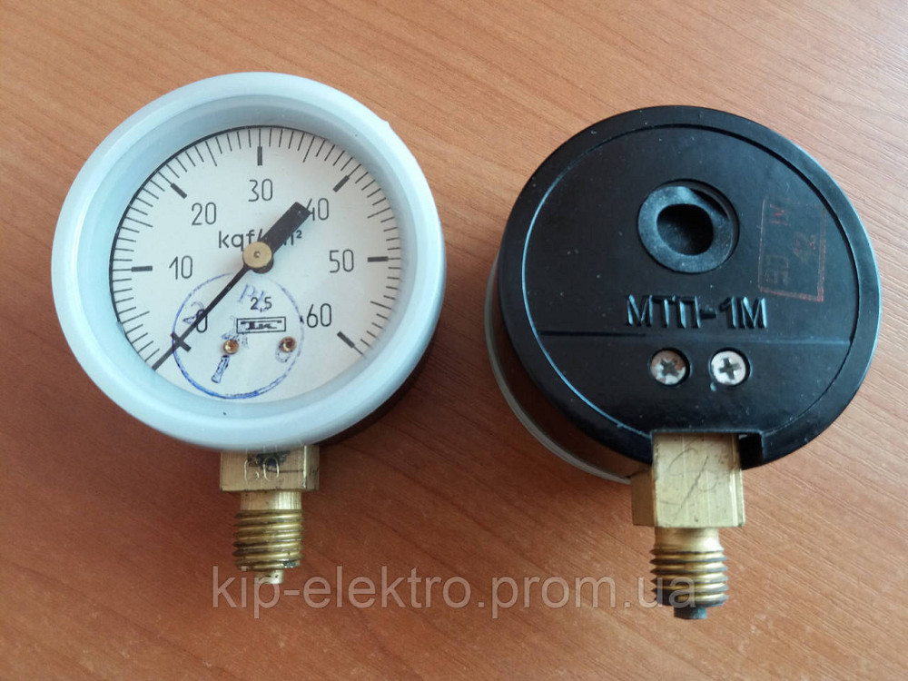Манометр МТП-1М (МТП-1, МТП1М, МТП 1М, МТП) - радиальный штуцер (РШ) Київ - зображення 6