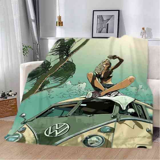 Плед 3D Морський спокій 2831_B 13086 135х160 см Киев