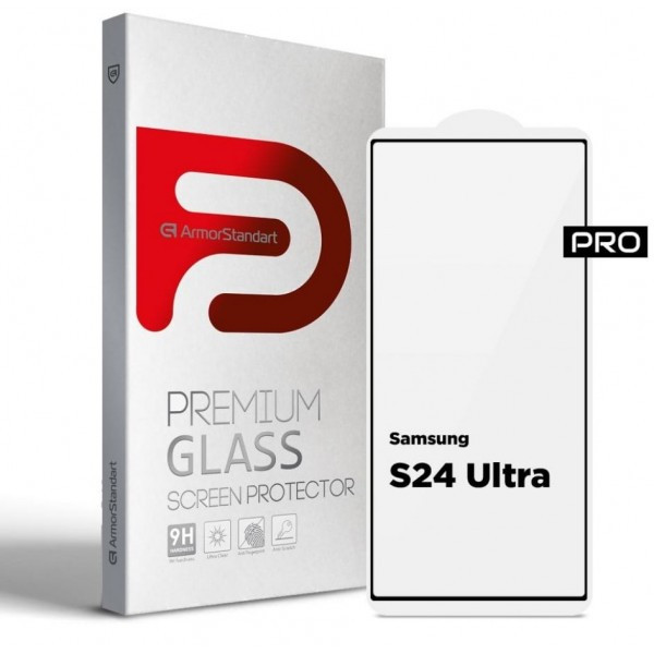 Захисне скло ArmorStandart Pro для Samsung S24 Ultra S928 Black (ARM72438) (Код товару:37145) Харків - зображення 2