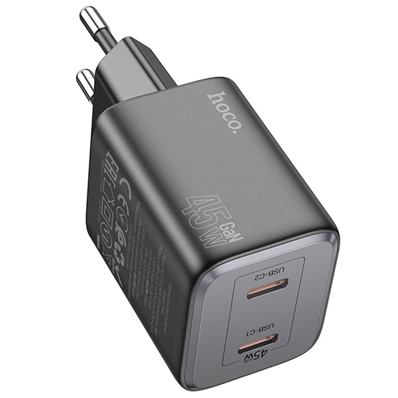 СЗУ Hoco N42 Elogiado PD45W (2USB-C) Херсон - зображення 2