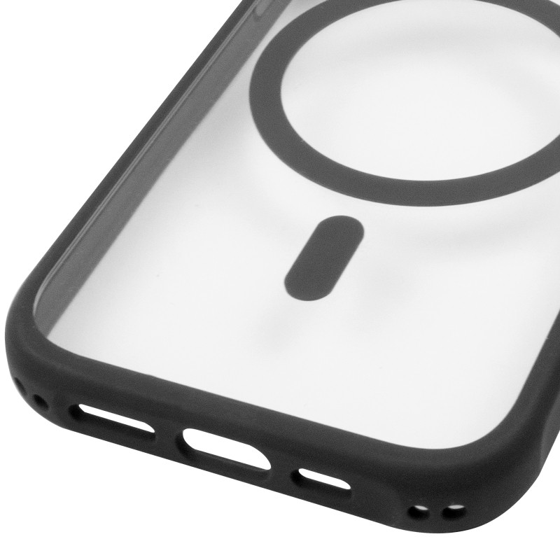 Чехол TPU+PC GETMAN Moon Clear with MagSafe для Apple iPhone 12 Pro Max (6.7") Херсон - зображення 7