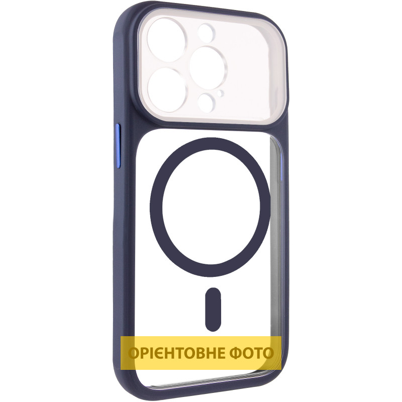 Чехол TPU+PC GETMAN Moon Clear with MagSafe для Apple iPhone 15 Pro Max (6.7") Херсон - зображення 2