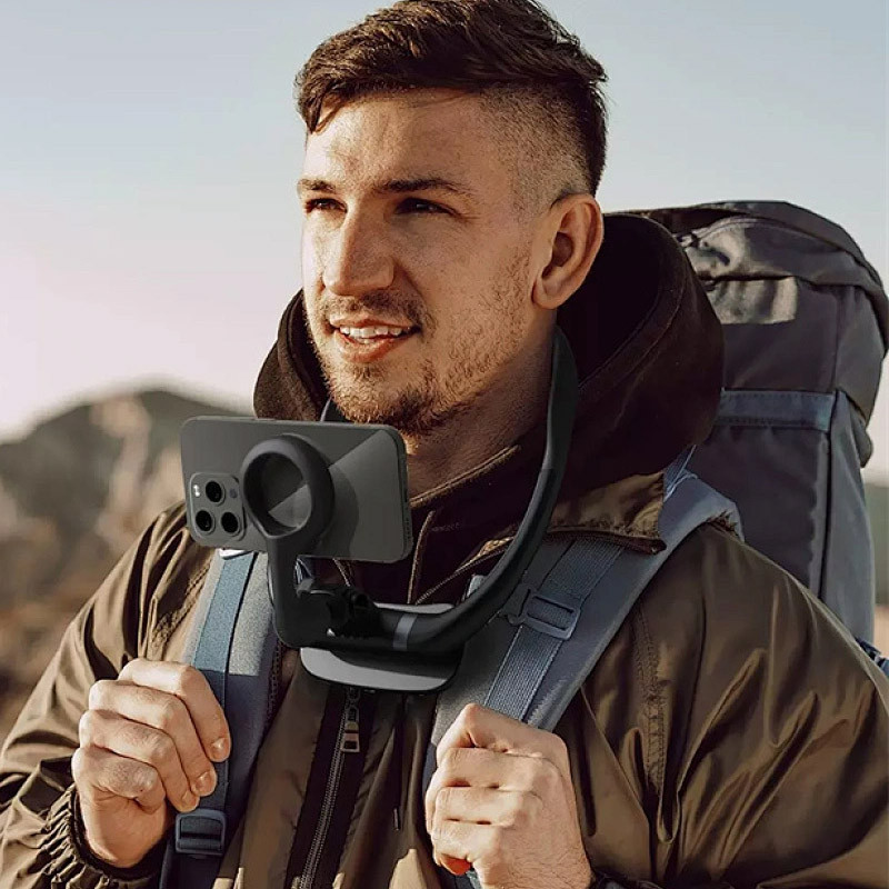 Держатель для телефона WIWU Wi-CH320 на шею магнитный Херсон - зображення 5