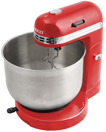 Міксер с чашей SOGO SS-14505-R 350 Вт красный Київ - зображення 4