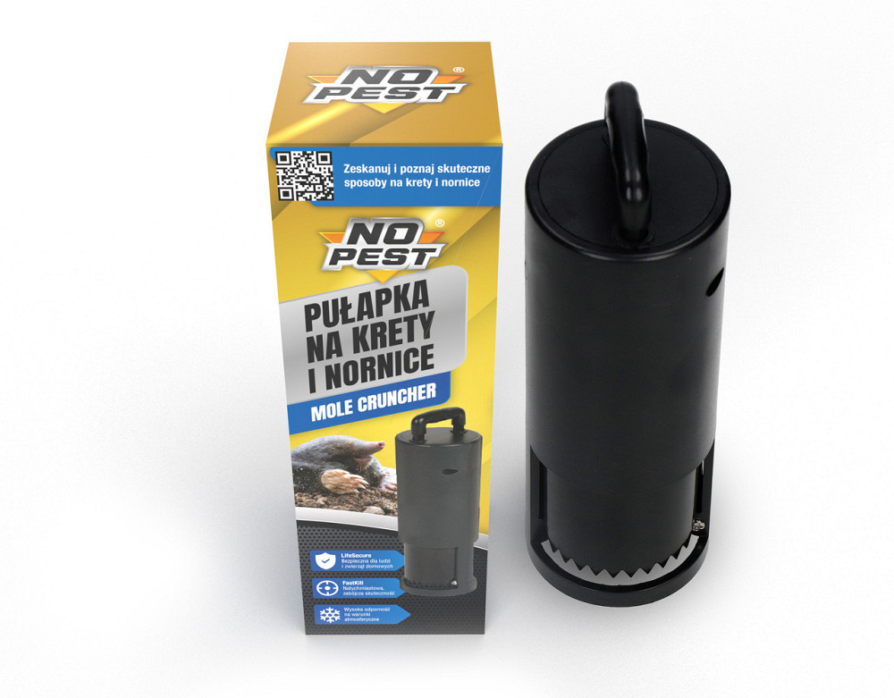 Ловушка для полевок и кротов NO PEST черная Одеса - зображення 2