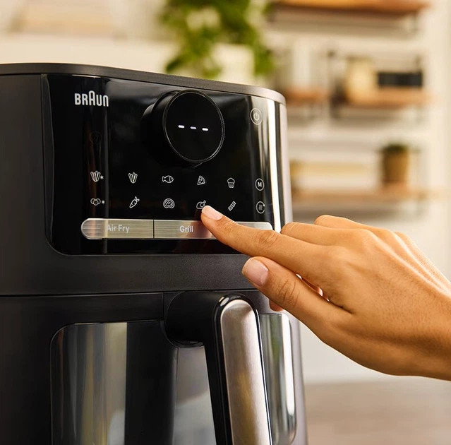 Мультипечь Braun MultiFry 5 HF5075IBK 6 л 2000 Вт черная Київ - зображення 4
