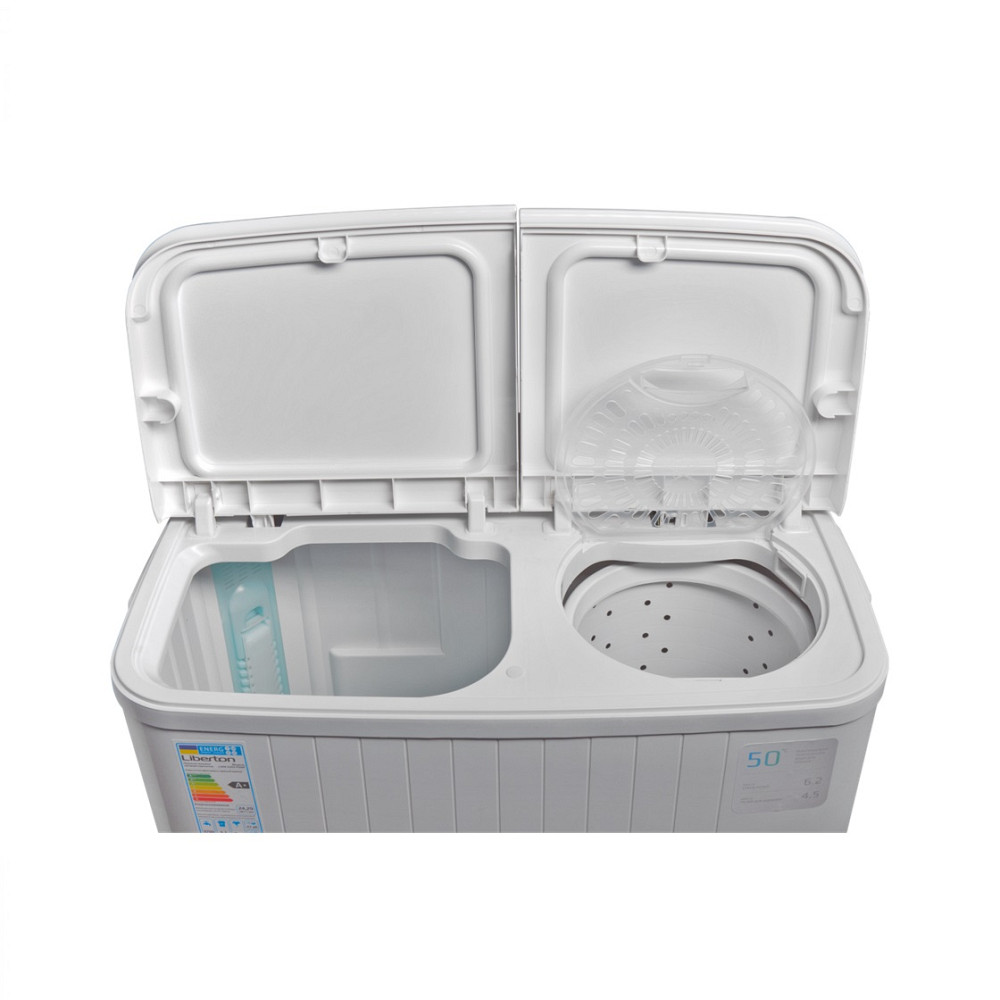 Стиральная машина полуавтомат Liberton LWM-10500 PUMP 10.5 кг белая Київ - зображення 5