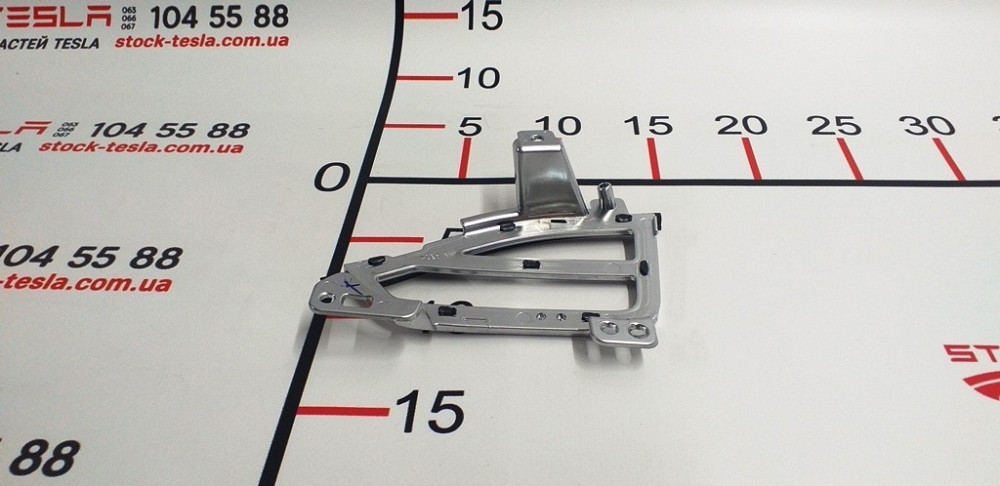 Накладка воздуховода центральной панели хром пассажирская левая Tesla model S, model S REST, model X Киев - изображение 2