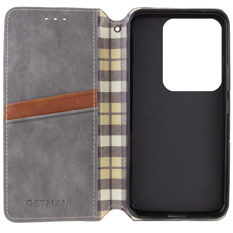 Кожаный чехол-книжка GETMAN Cubic (PU) для Motorola Edge 70 Fusion / 70 Fusion+ Херсон - зображення 2
