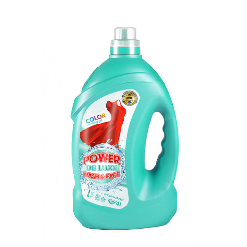 Гель для прання кольорової білизни 4л Power De Luxe HIM-600056 Киев - изображение 1