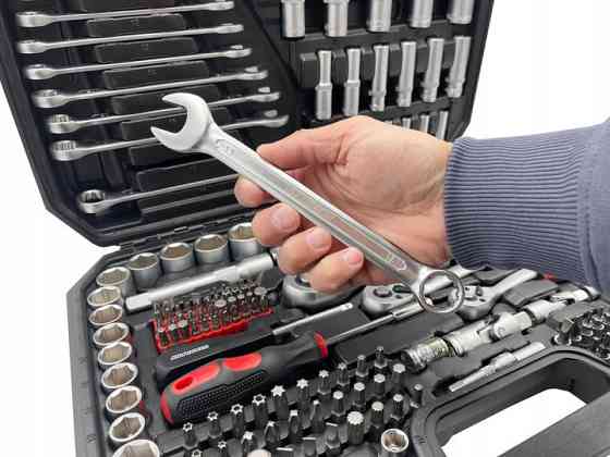 Набор инструмента комбинированный 1/4",3/8",1/2" 216ед. СТАНДАРТ ST-0216 Харків