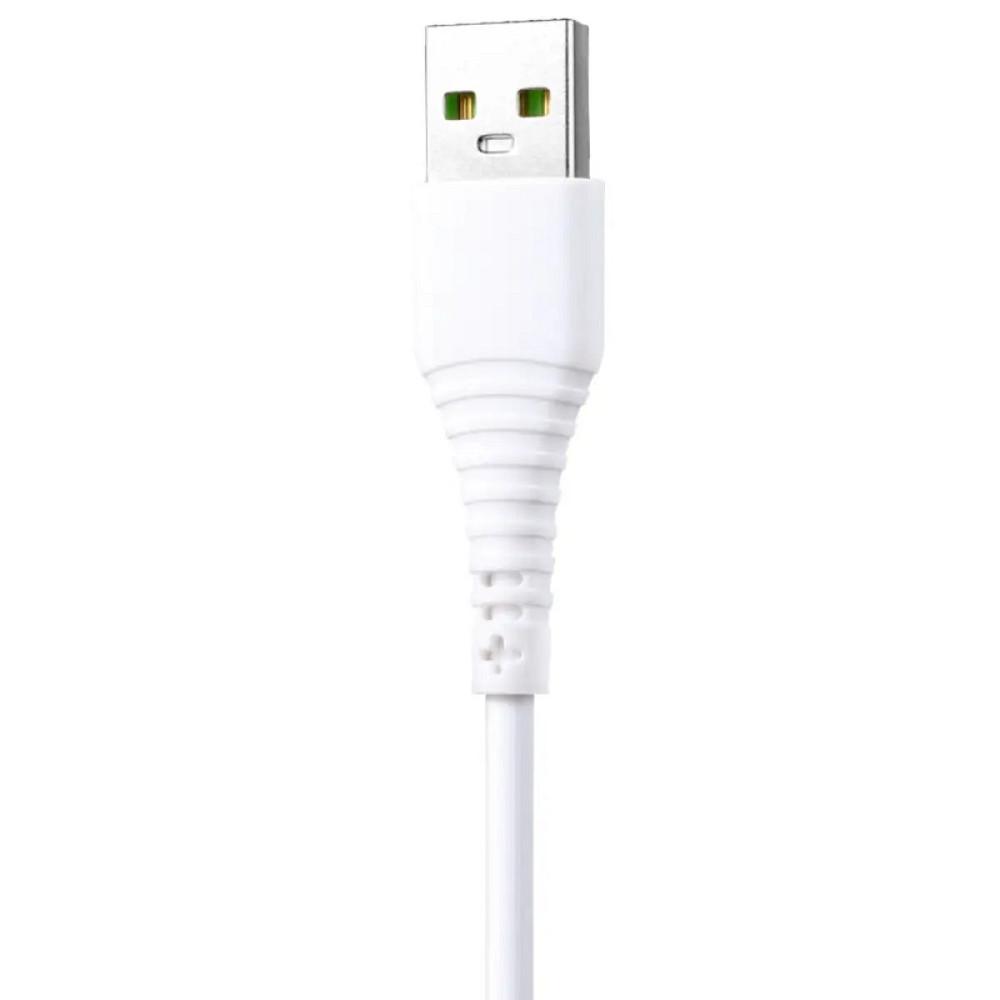 Кабель USB Grunhelm Micro USB GMC-01MW 1 м белый Київ - зображення 3