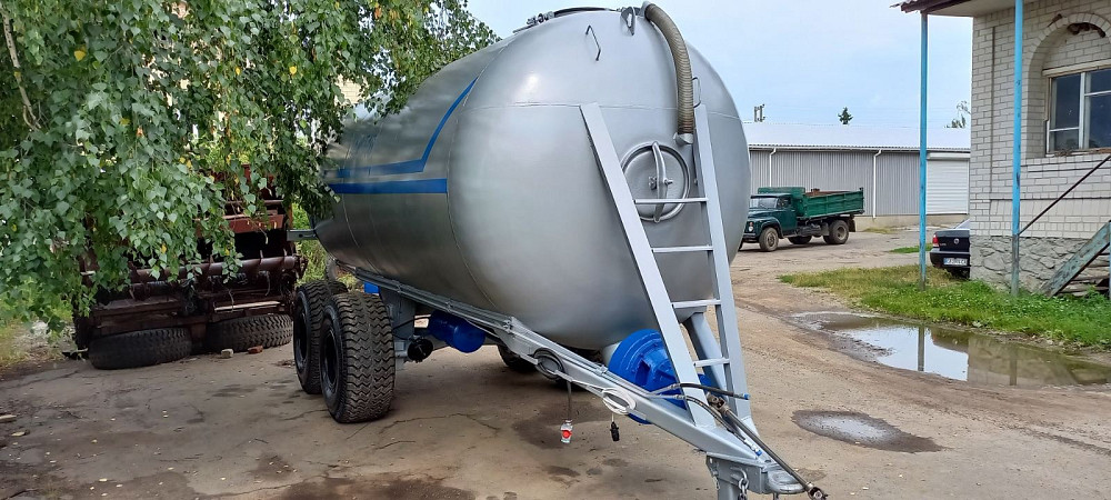 Бочка МЖТ-16 з насосом МЖТ та розкидачем навозу 12-14м Белая Церковь - изображение 3