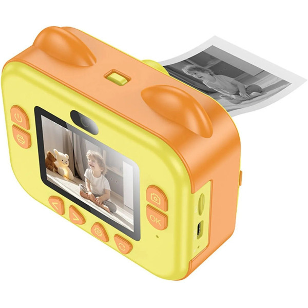 Дитяча фотокамера Hoco DV204 Yellow (Код товару:43494) Харків - зображення 2